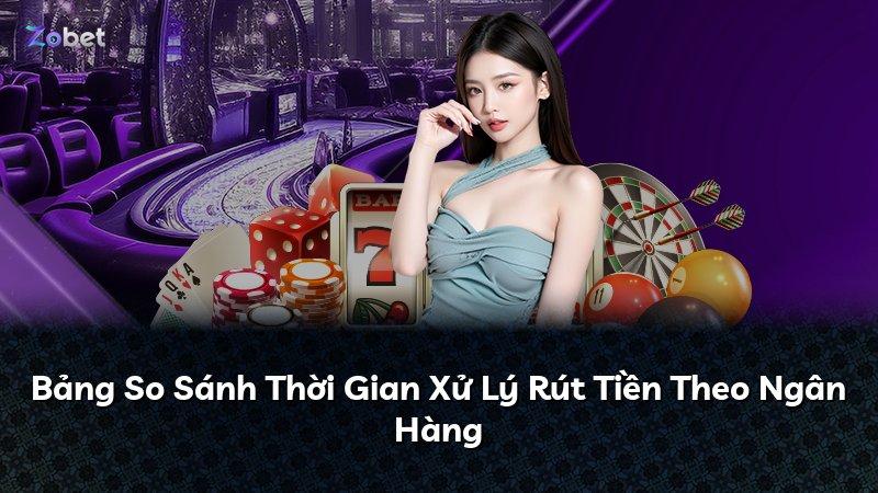 Bảng So Sánh Thời Gian Xử Lý Rút Tiền Theo Ngân Hàng