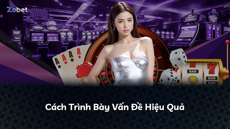 Cách Trình Bày Vấn Đề Hiệu Quả