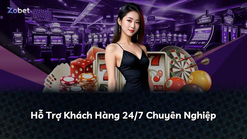 Hỗ Trợ Khách Hàng 24/7 Chuyên Nghiệp