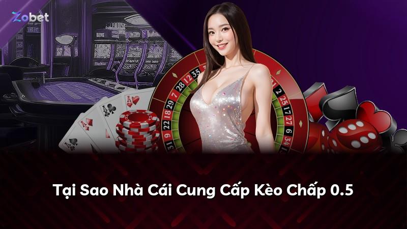 Tại Sao Nhà Cái Cung Cấp Kèo Chấp 0.5