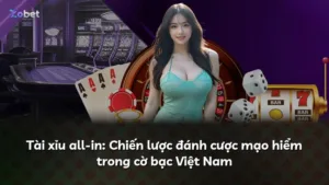 Tài xỉu all-in: Chiến lược đánh cược mạo hiểm trong cờ bạc Việt Nam